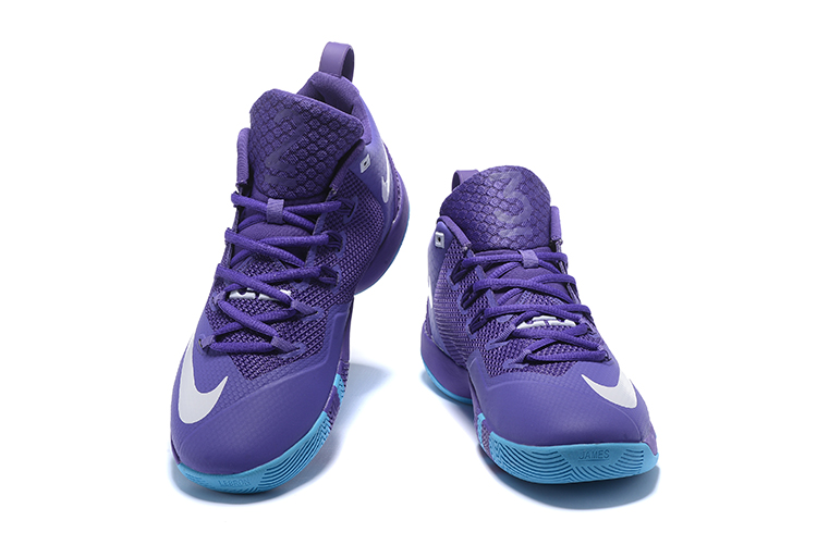 2020 Men Nike Lebron James Witness IX Purple Blue Shoes